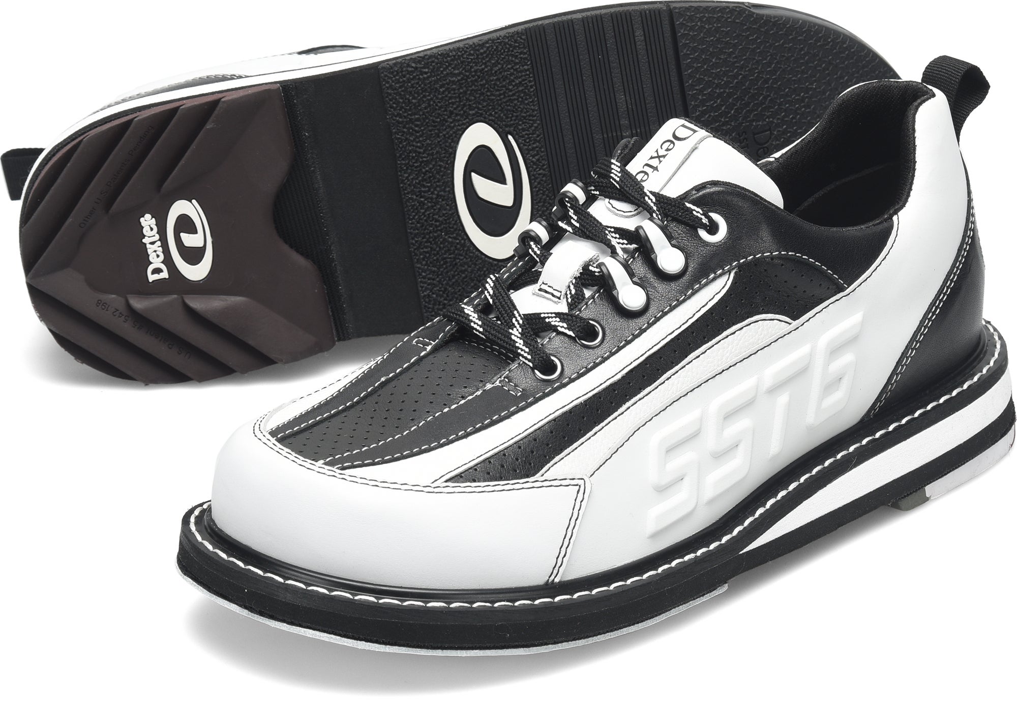 Dexter SST 6 LE White Black Bowling Shoes Pro Approach Bowling